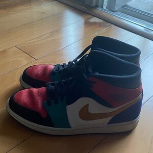 Nike Air Jordan Colorful High-Top Sneakers